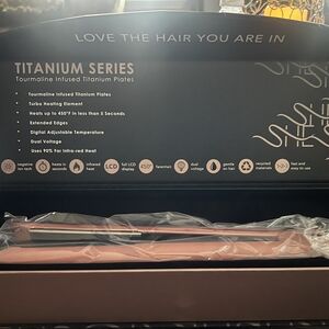 Titanium Series Pink Hair Styling Tool
